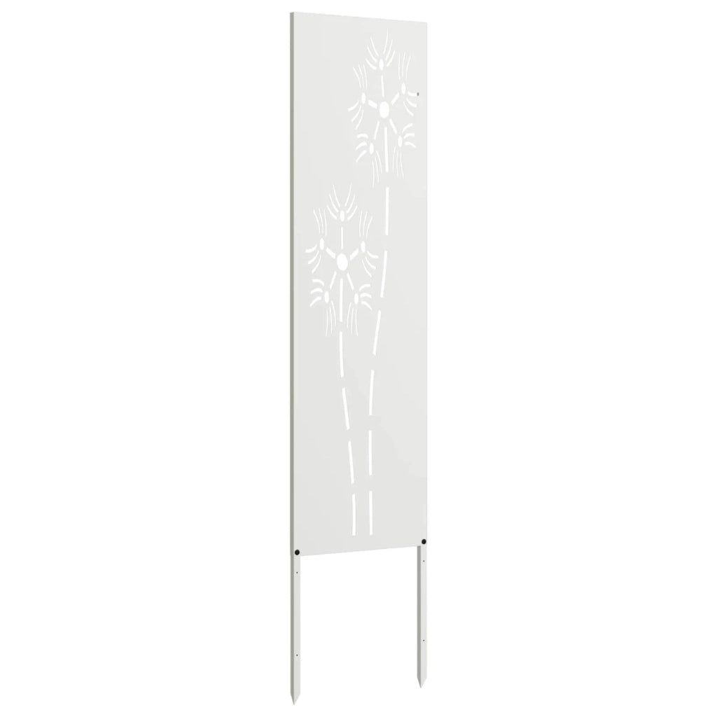 Schermo per privacy in giardino Traforo Bianco 32 x 140 cm 876211