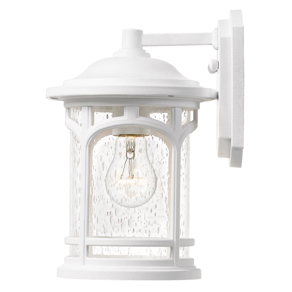 Applique esterna bianca E27 60W IP44 Marblehead Quoizel