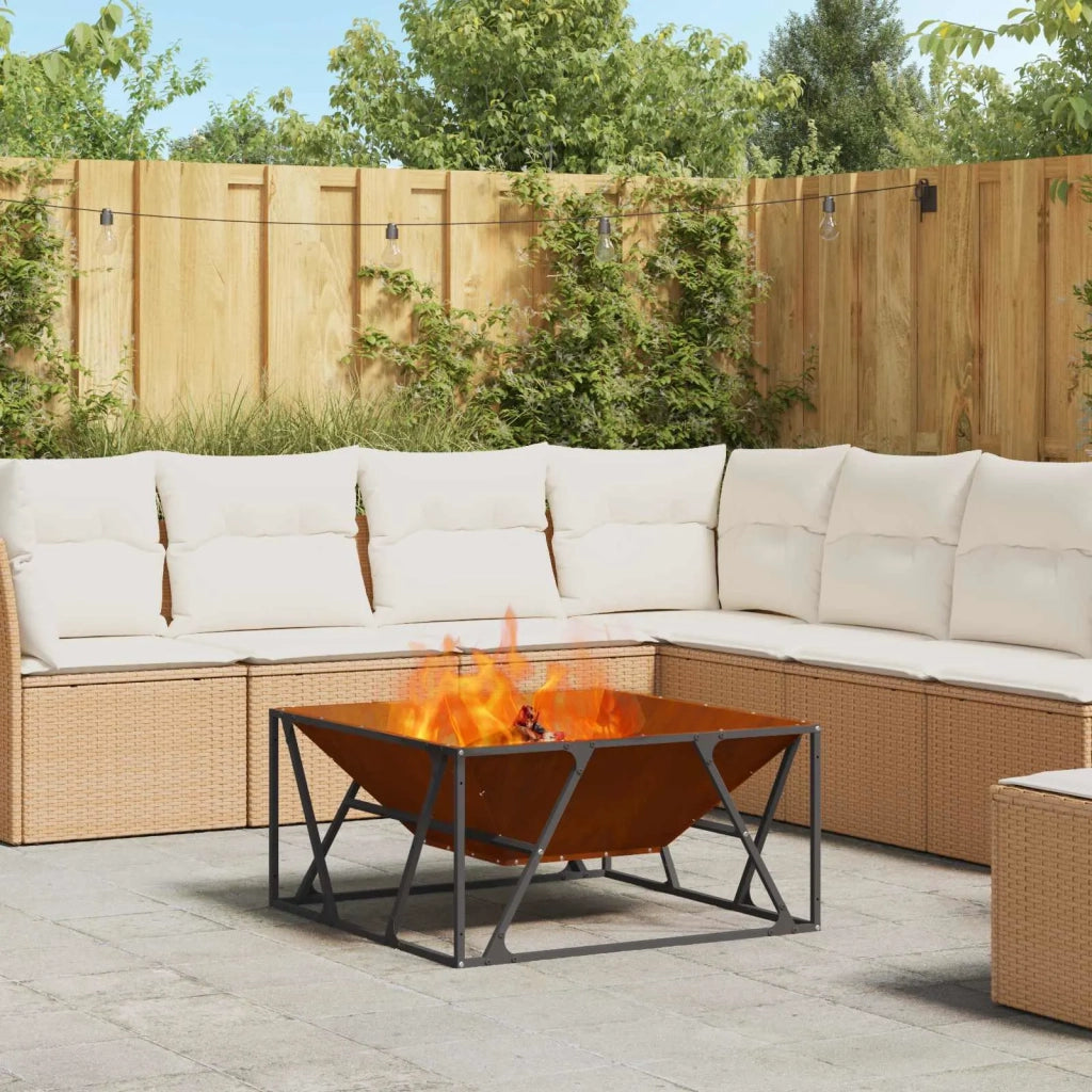 Focolare Marrone 80 x 80 x 40 cm CFW1683237