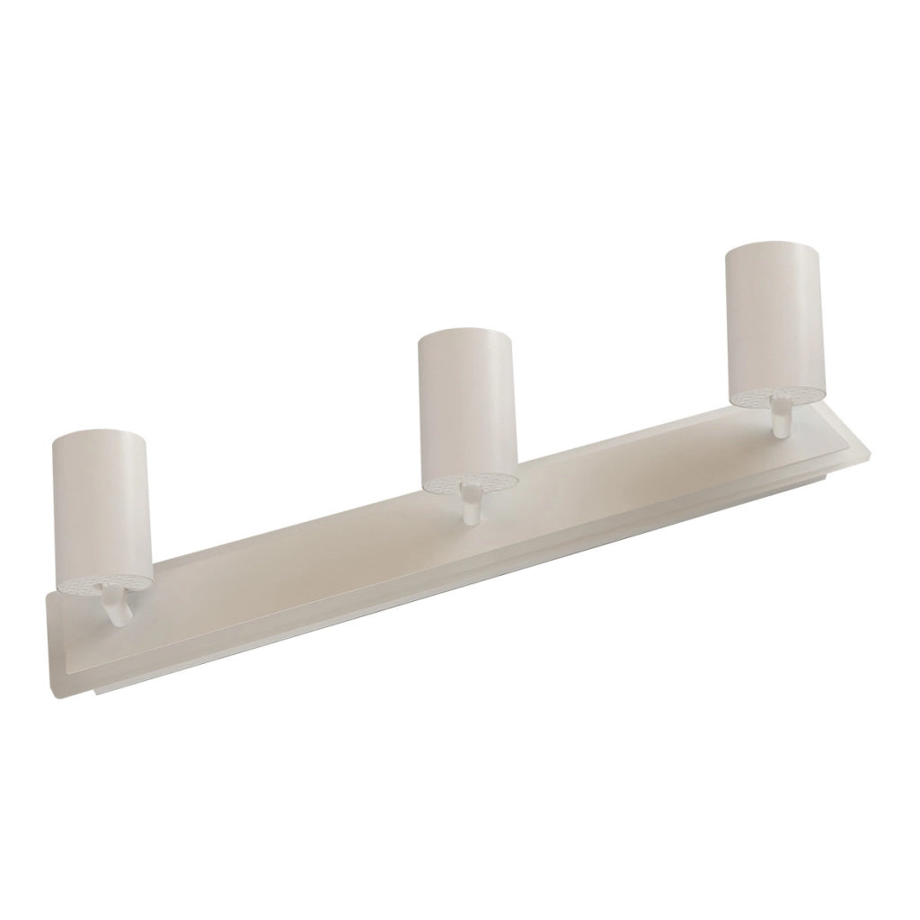 Applique moderna bianca 3xGU10 +LED CCT Parma Prestige