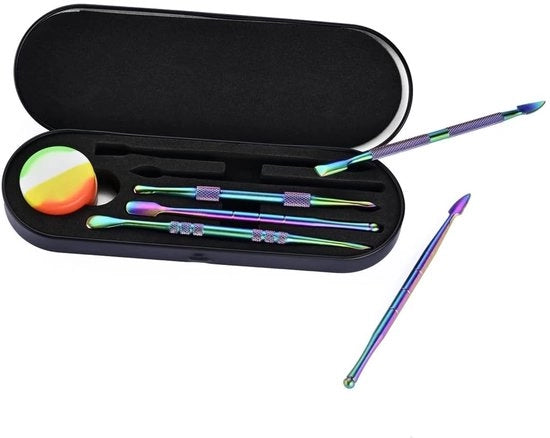 Set di strumenti per modellazione cera RVS - 6 pezzi per ceramica - sculture e manicure - lavorazione creativa - strumenti per artisti - adatto