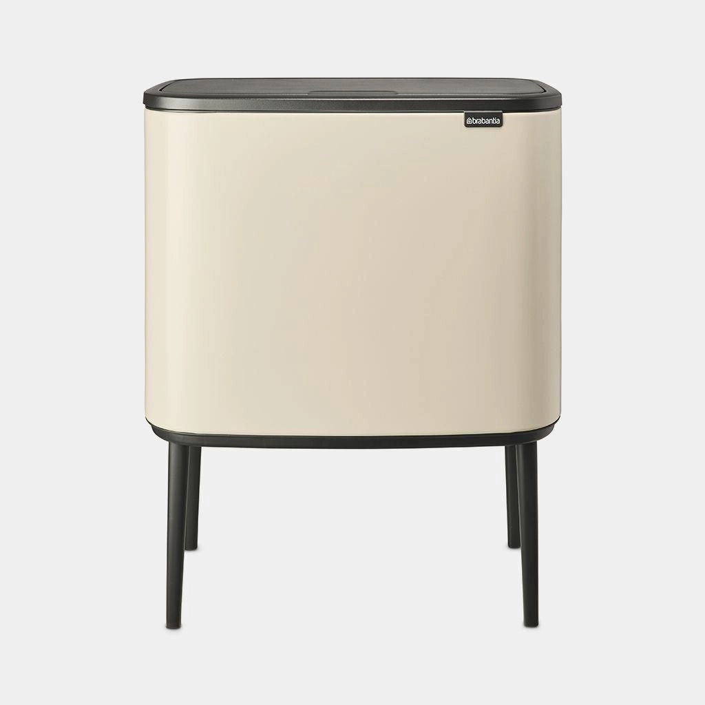 Brabantia Bo Touch Bin 34 L 2 cestello/i Beige