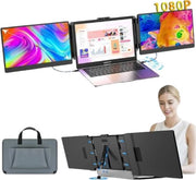 Doppia Monitor Portatile - Schermo Extra per Laptop Opzionabile - Monitor Portatile 14 Pollici - Monitor Portatile 1920x1080