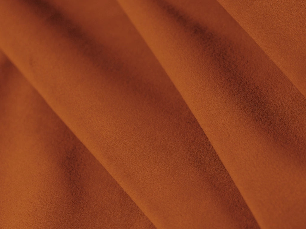 Cosmopolitan Design - Divano modulare destro "Sky" 4 posti in velluto terracotta 