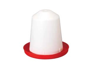 ABBEVERATOIO A SIFONE IN PLASTICA PER PULCINI- - lt.5 ø cm.27x24h. - 12 pezzi