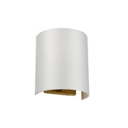 Applique Cooper ottone anticato crema 23cm E27 60W Lightbox
