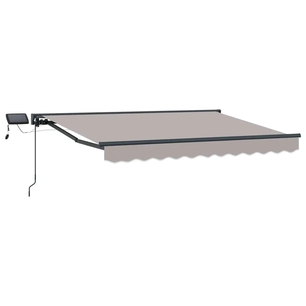 Cornice per Tenda Manuale con LED 3 x 2,5 m 3420815