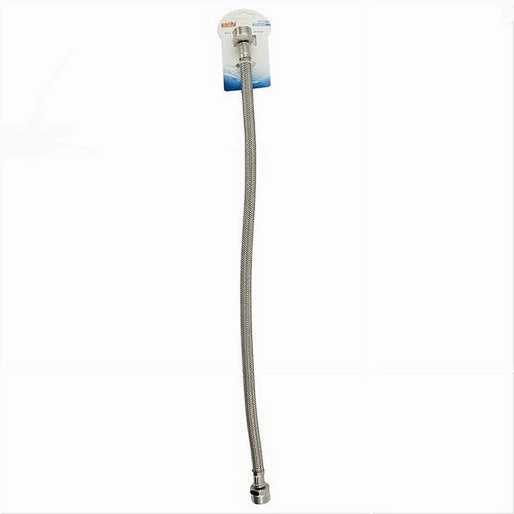 Trade Shop - Tubo Flessibile Flessibili Rubinetto Miscelatore Acqua 50 Cm F 3/8" X M1/2 69401 -