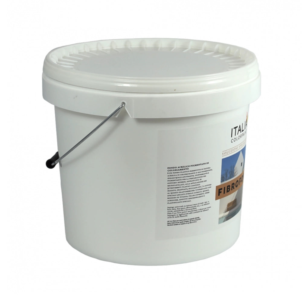 Fibrofond m coprente consolidante esterni alta traspirazione bianco *** formato 5 lt, confezione 1