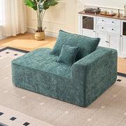Chaise longue confortable - Xylo - Cuscini e tasche laterali, verde