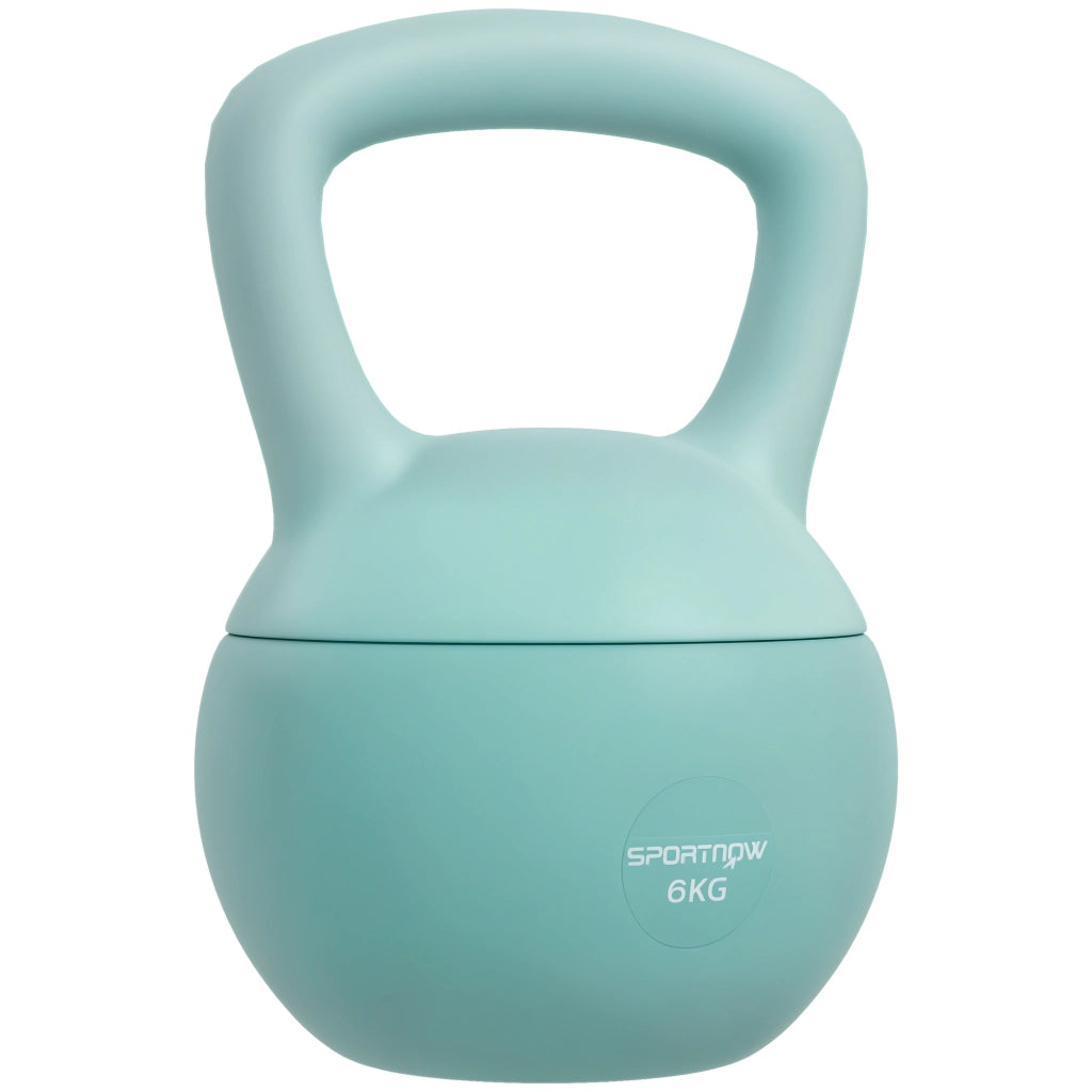 Kettlebell 6 kg ¨C zephmum ¨C 19x19x28 cm verde