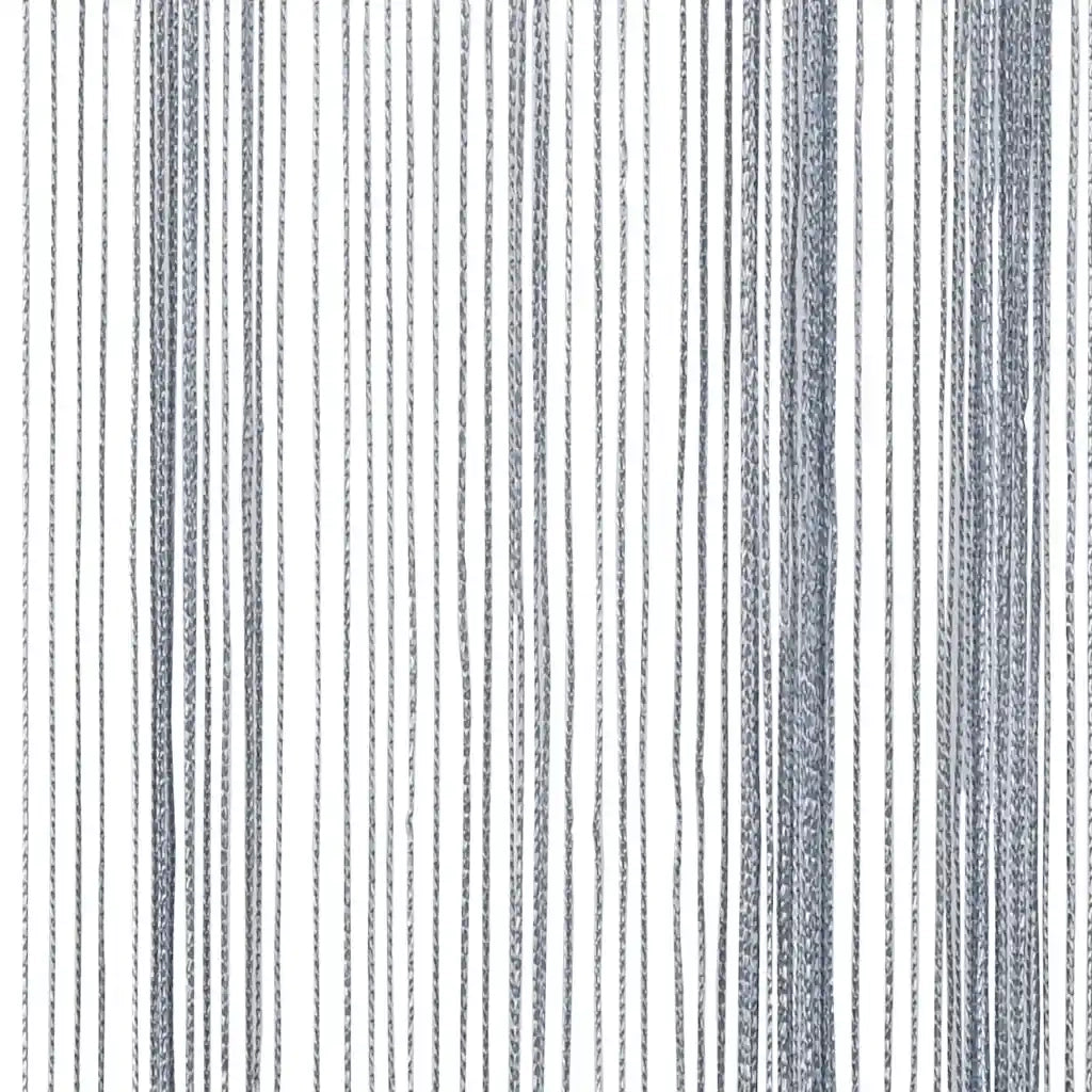 Tende a Filo 2 pz Grigio Chiaro 140x250 cm