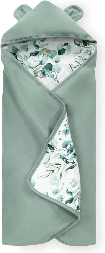 Coperta per bambini Snuggle N Dream - Foglie e menta