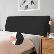 Copri capotto per testata - Velluto - Nero - 180-200 cm