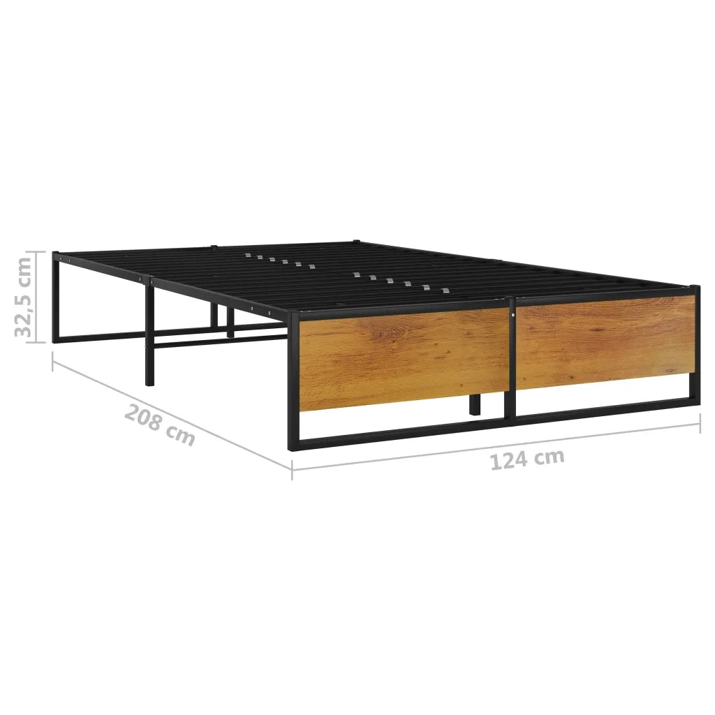 Giroletto Nero in Metallo 120x200 cm 324815