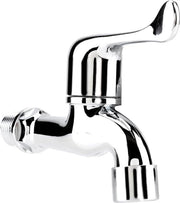 Pompa d'acqua per bagno - ABS pompa d'acqua esterna per unico rubinetto di acqua fredda.