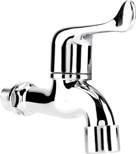 Pompa d'acqua per bagno - ABS pompa d'acqua esterna per unico rubinetto di acqua fredda.