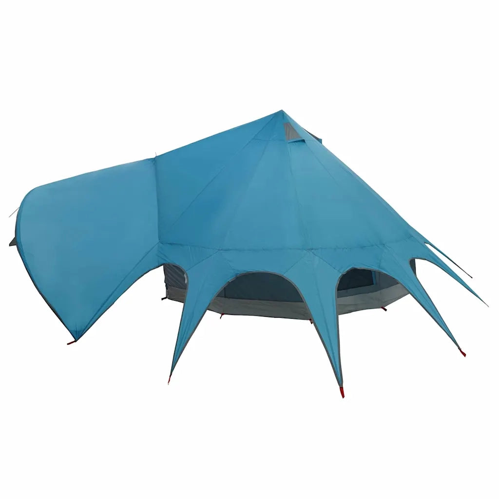 Tenda Teepee per 5 Persone Blu e Grigio 415 x 415 x 247 cm 42004012