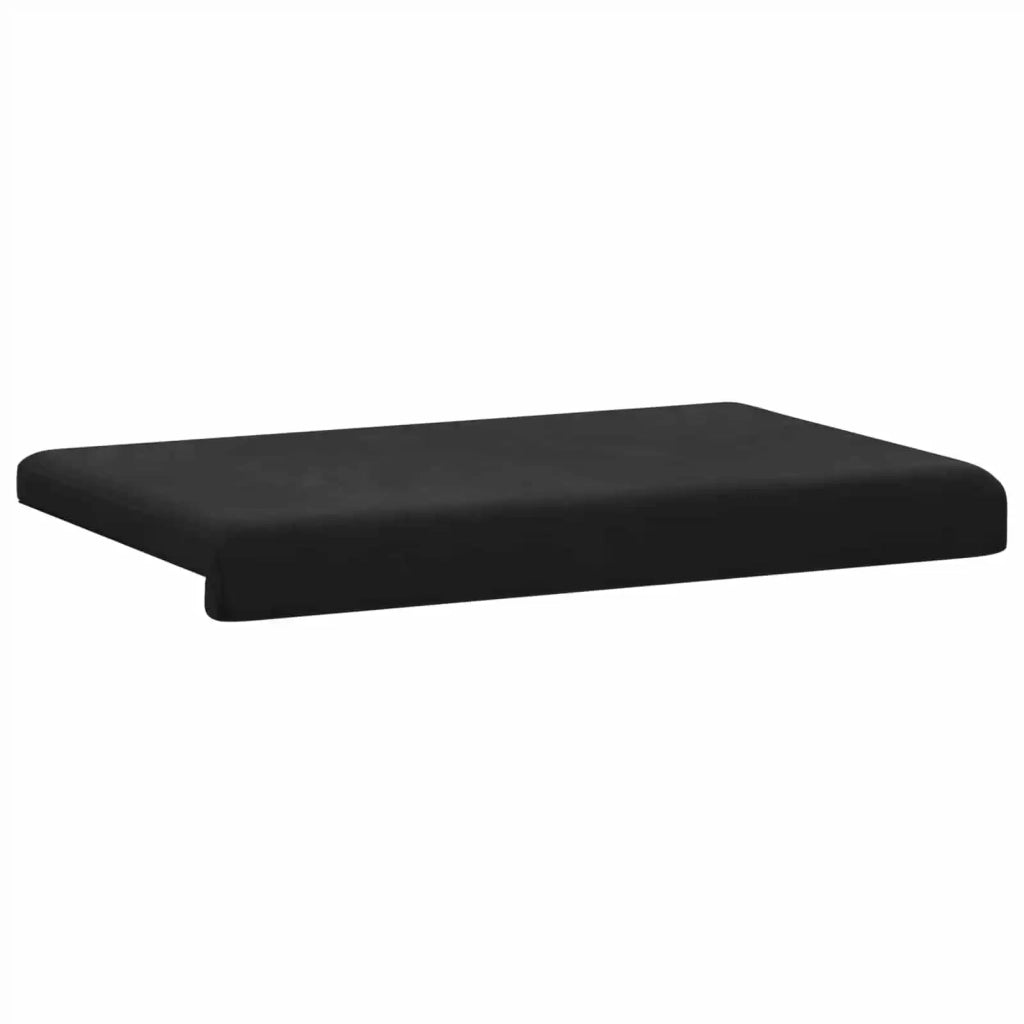 Cuscino per panchina Velluto (V) Nero Profondità 35 cm 42043181
