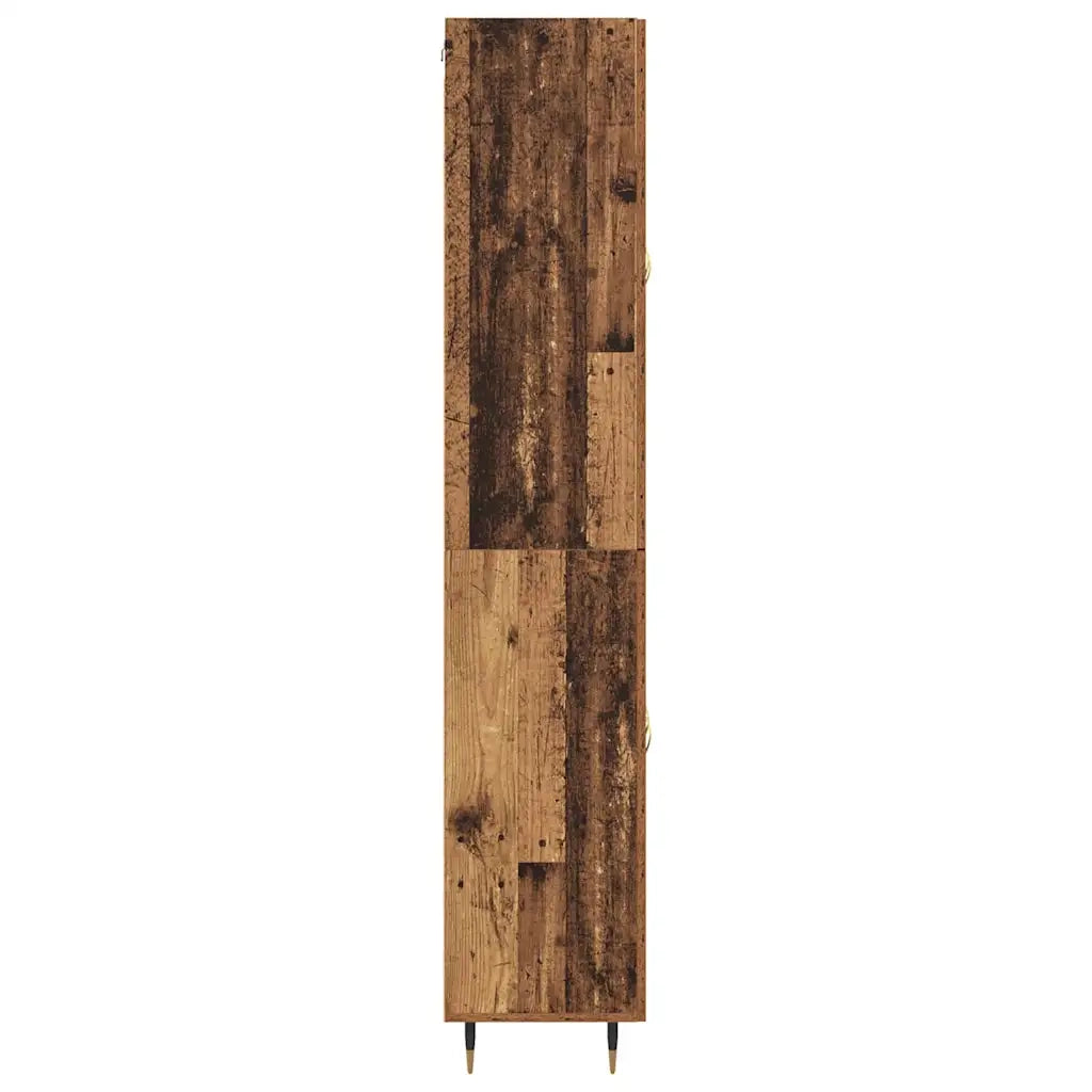 Credenza 2 pcs Legno vecchio Legno multistrato 3415717