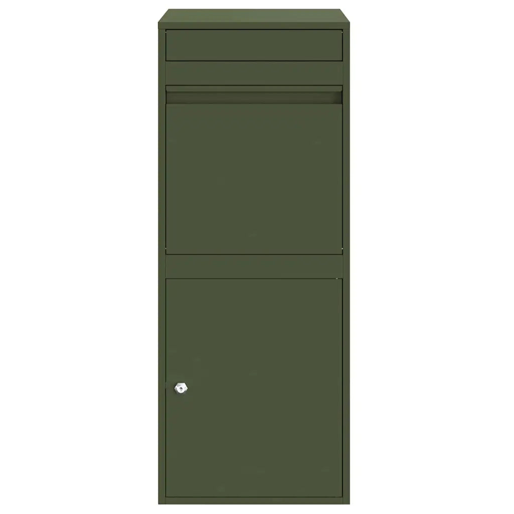 Cassetta per pacchi Oliver verde 41 x 38 x 103 cm Acciaio 874936