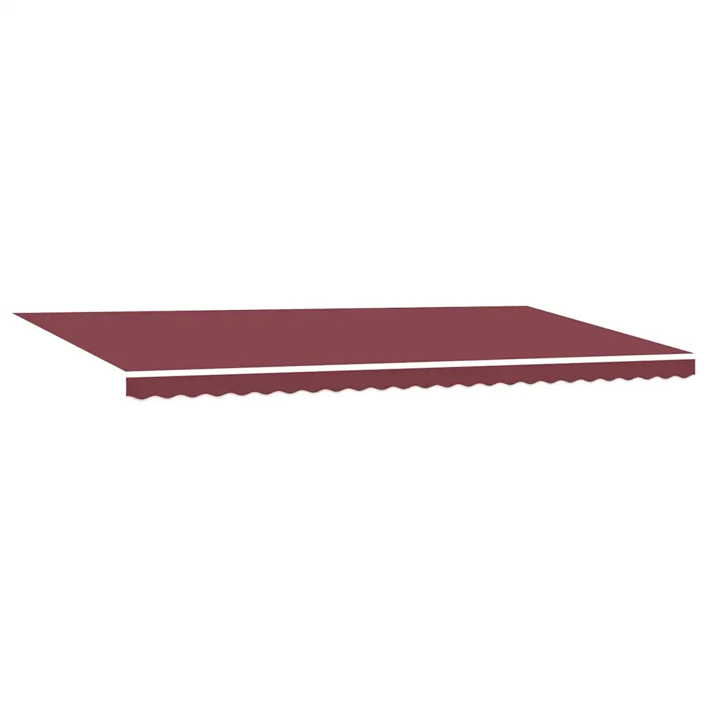 Tenda da Sole Retrattile Automatica con LED Bordò 600x300 cm 3214981