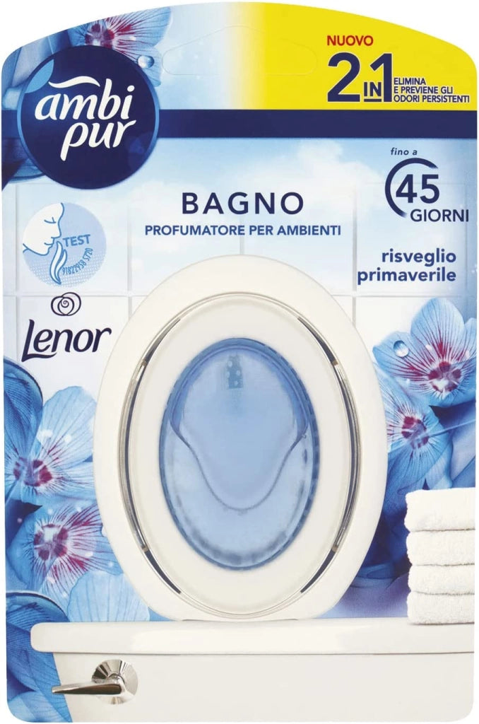 SET 8 AMBIPUR DEODORANTE PER BAGNO FRAGRANZA RISVEGLIO PRIMAVERILE
