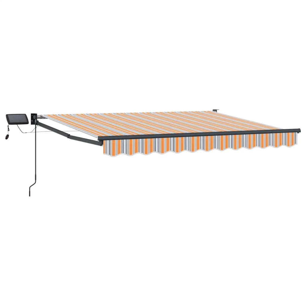Tenda retrattile manuale con LED 3 x 2,5 m 3419427