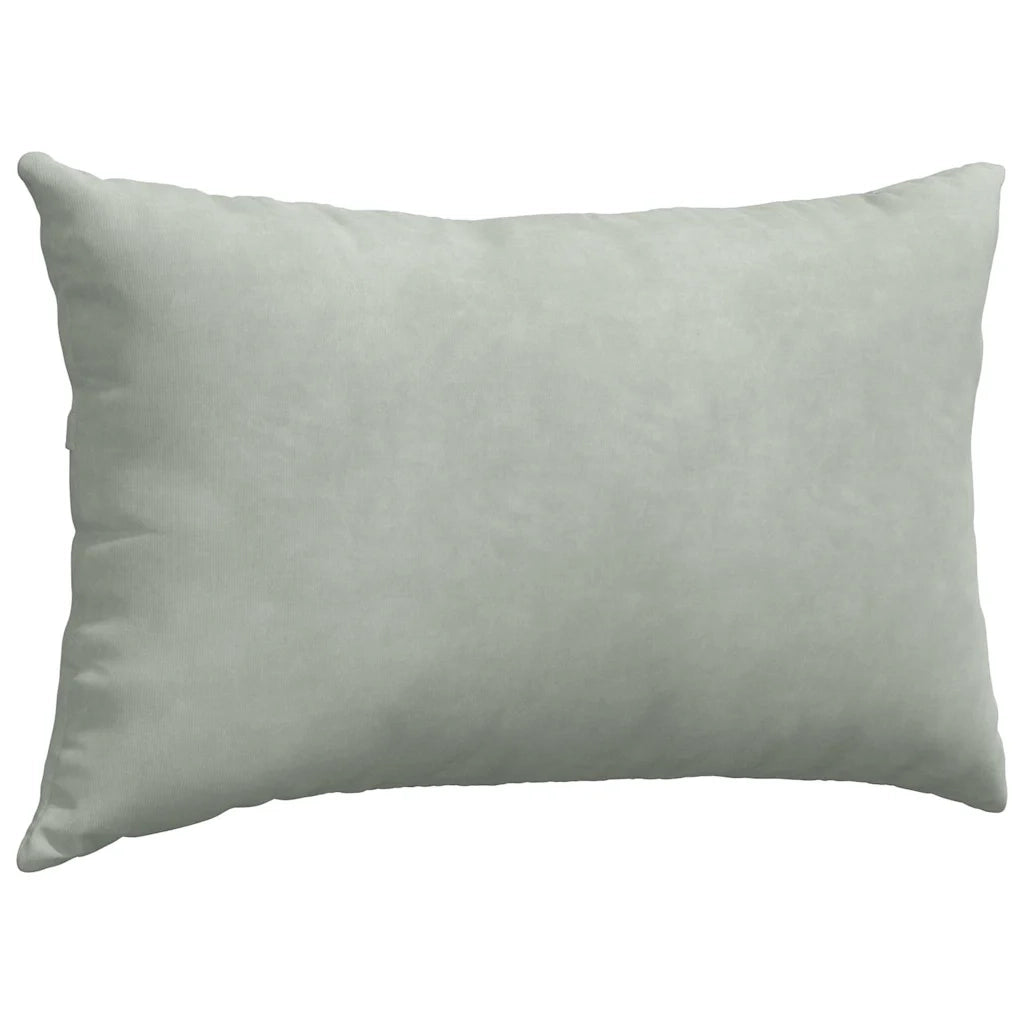Cuscini da Divano 2 pcs Grigio chiaro 50 x 30 cm 42013627