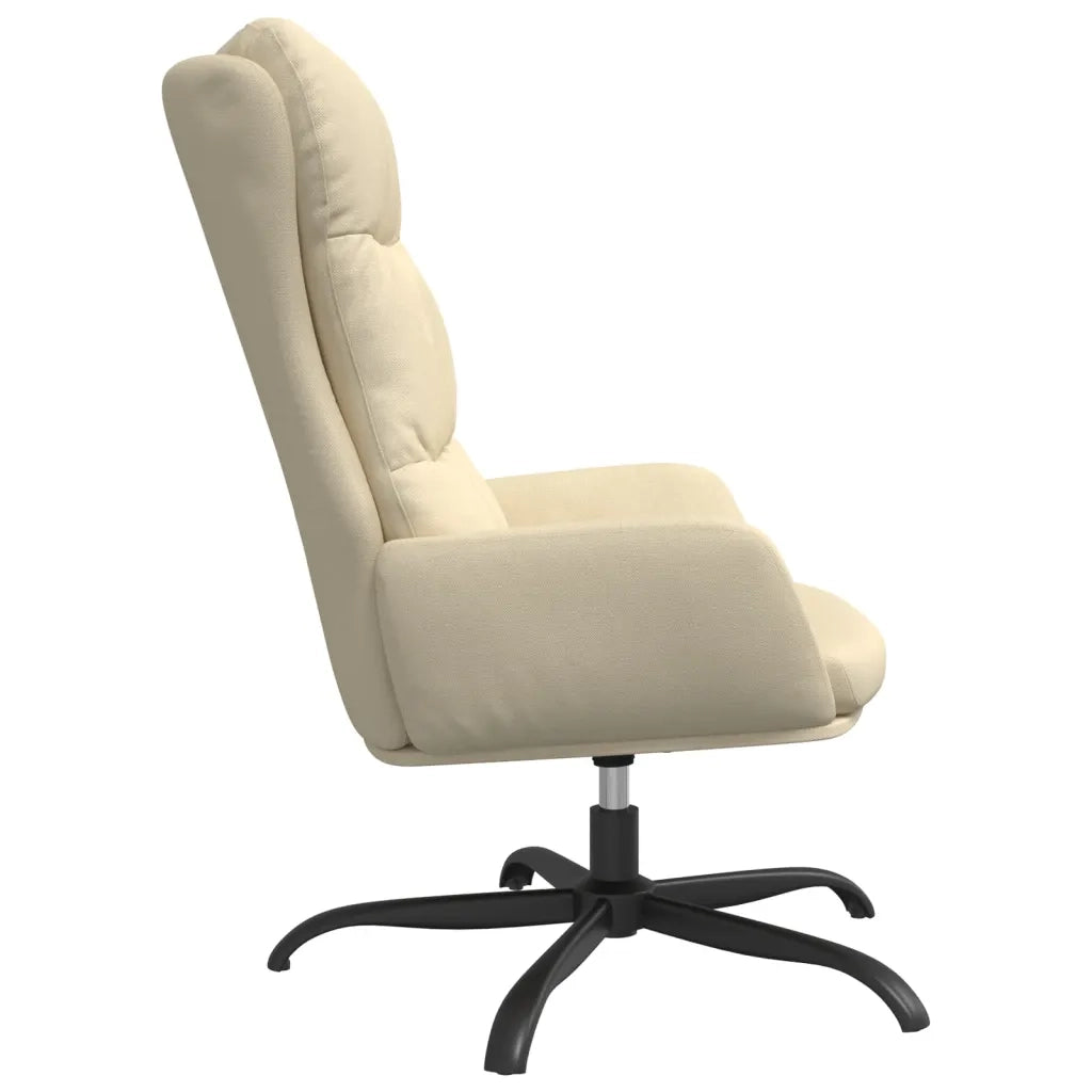 Sedia Relax Crema in Tessuto 341178