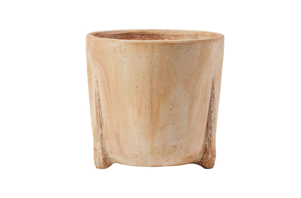 Vaso Amalfi Materiale: Terracotta da argilla di galestro, Colore: Galestro Chiaro