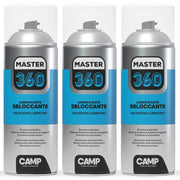Master 360 spray lubrificante sbloccante da 400ml 3 pezzi