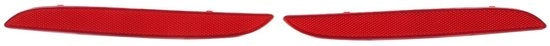 Retroreflettore per Bumper - Adatto per Serie 1 F20/F21 LCI 2016-2019 - Incluso 1 Paio - Numero di riferimento OE 63147363787/63147363788 - Installazione professionale consigliata - Reflettore