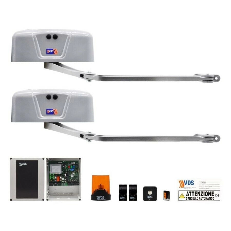 KIT 2 ANTE VDS KIT TEKNO 230V 10055/2 AUTOMAZIONE AUTOMATISMI ORIGINALE GARANZIA