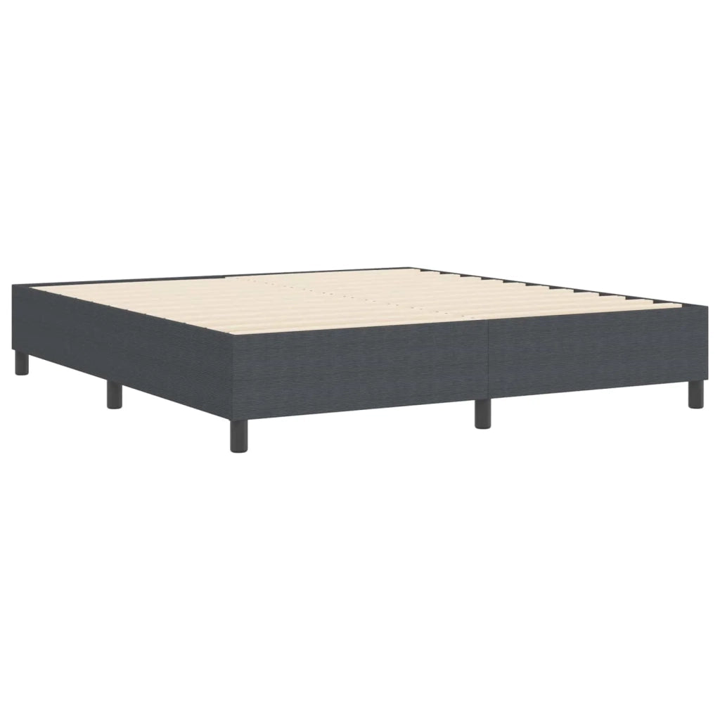 Struttura letto piattaforma Grigio scuro 180 x 200 cm 3337423