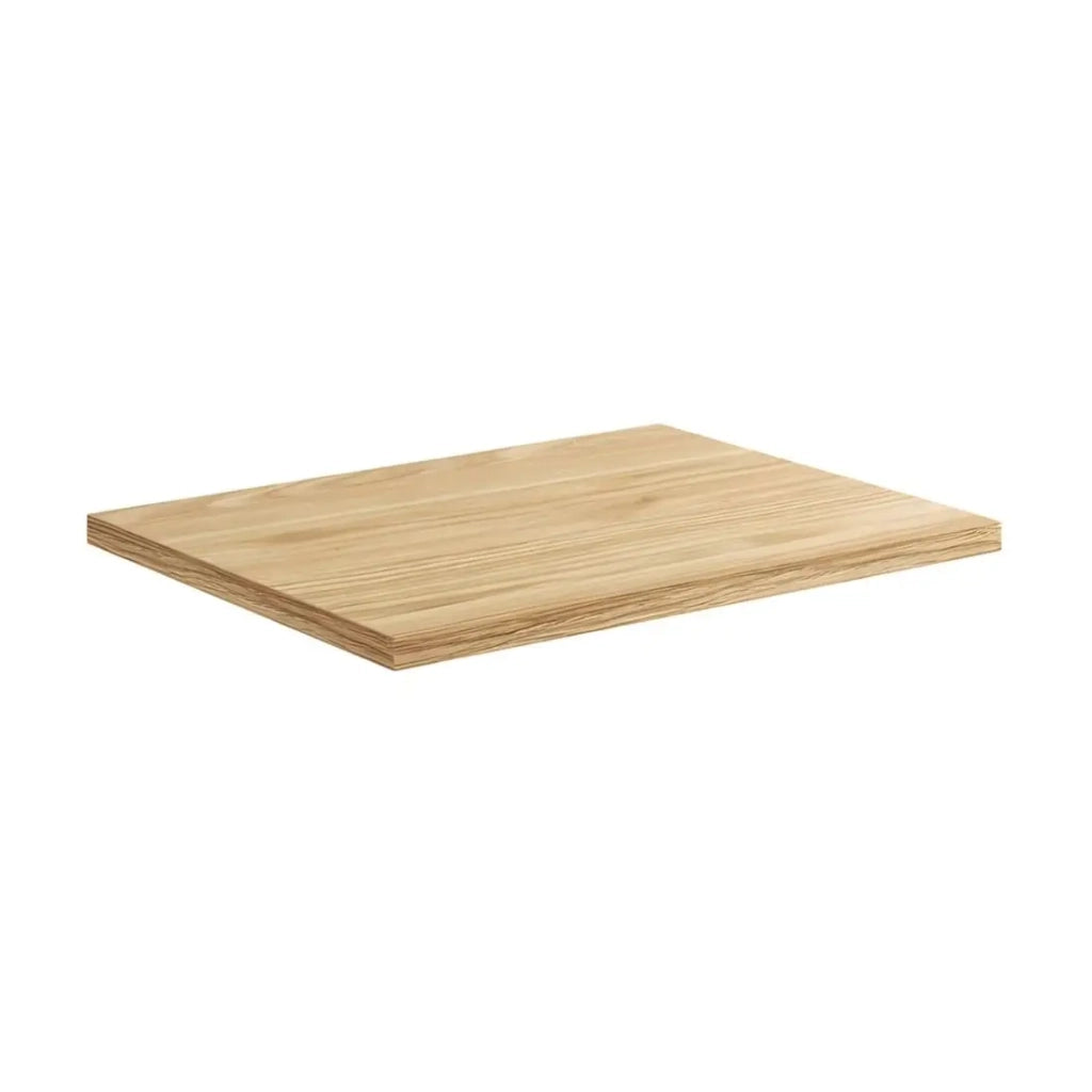 Piano lavabo YOKA – Finitura rovere chiaro, 60 cm