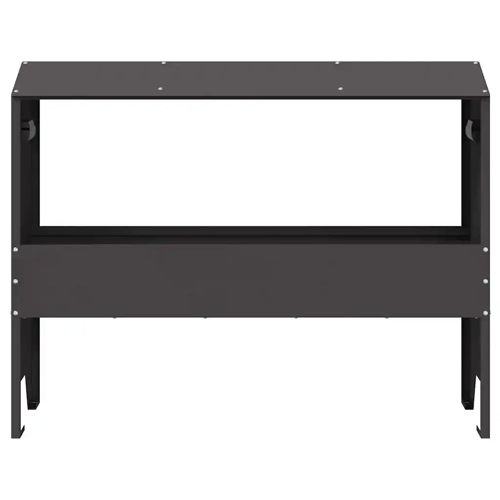 Abbeveratoio per bestiame Nero 79 x 35 x 62 cm