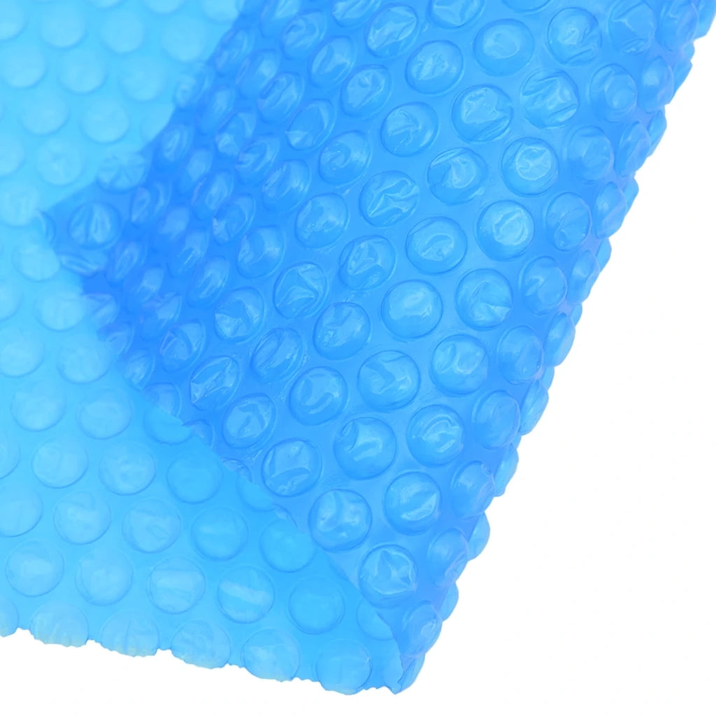 Telo Copripiscina Solare Copertura Rettangolare PE 549 x 274 cm Blu 90678