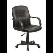 POLTRONA UFFICIO ELLY PU NERO 60X59,5X85-96,5CM