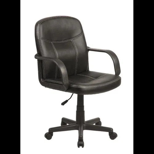 POLTRONA UFFICIO ELLY PU NERO 60X59,5X85-96,5CM