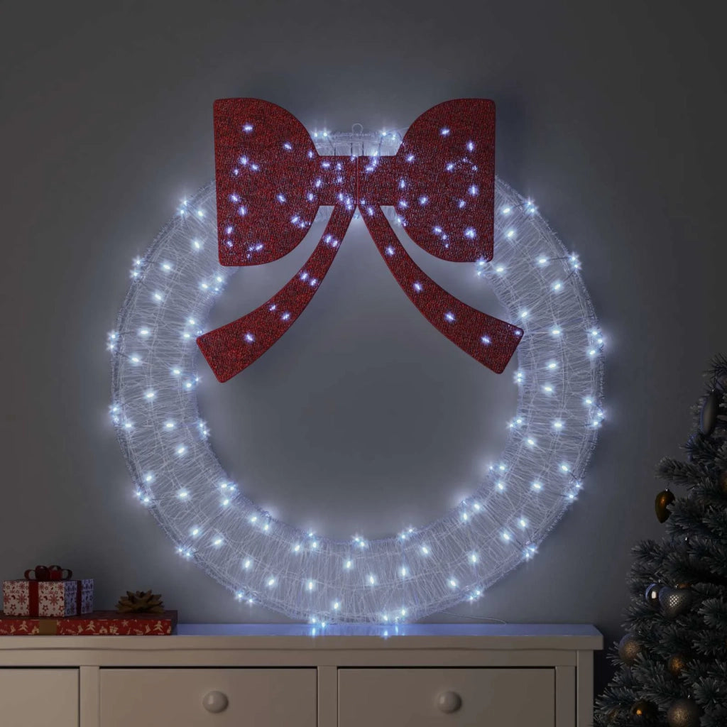 Ghirlanda con 150 LED Bianco freddo 120 cm Acrilico 42019130