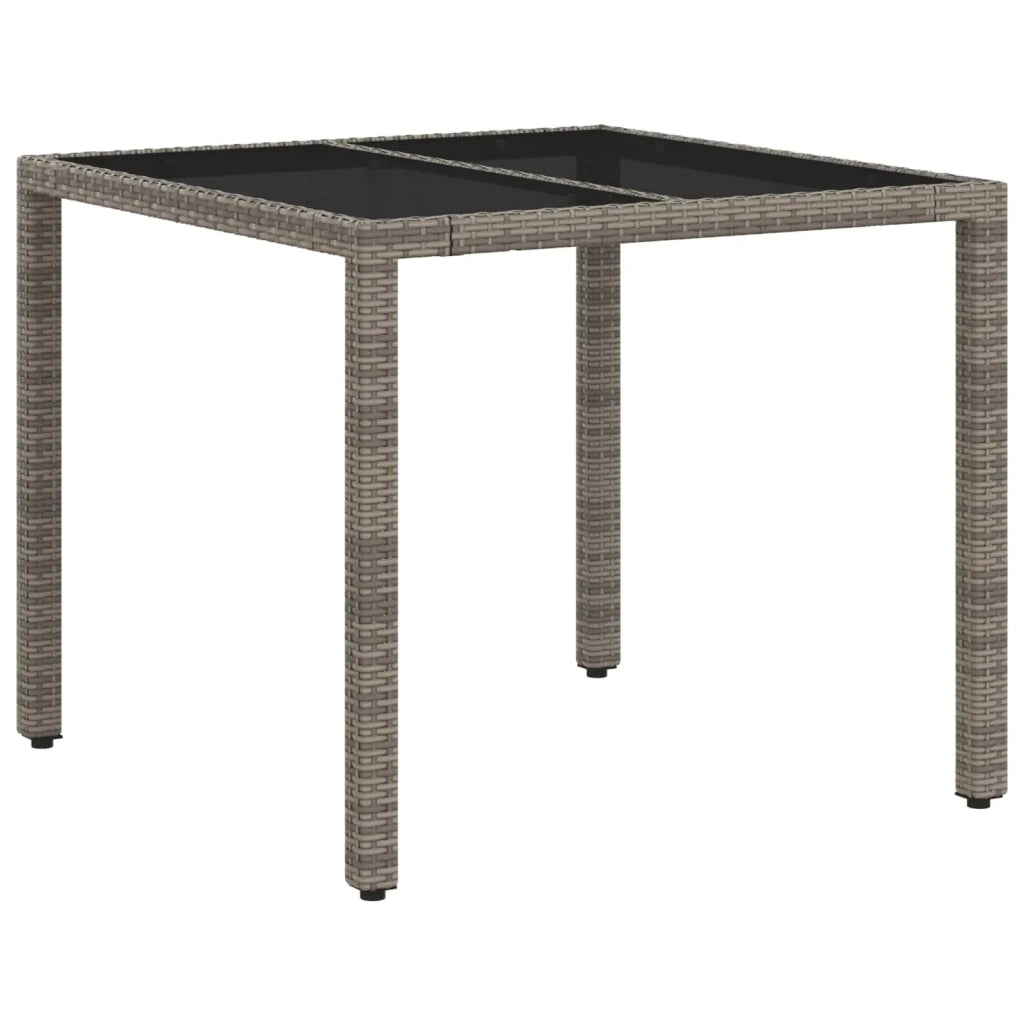 Set da pranzo per esterni 3 pz Grigio chiaro e grigio scuro 3422326