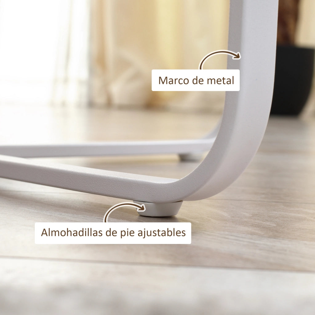 Tavolino da caff¨¨ ¨C Minimal ¨C Naturale e Bianco