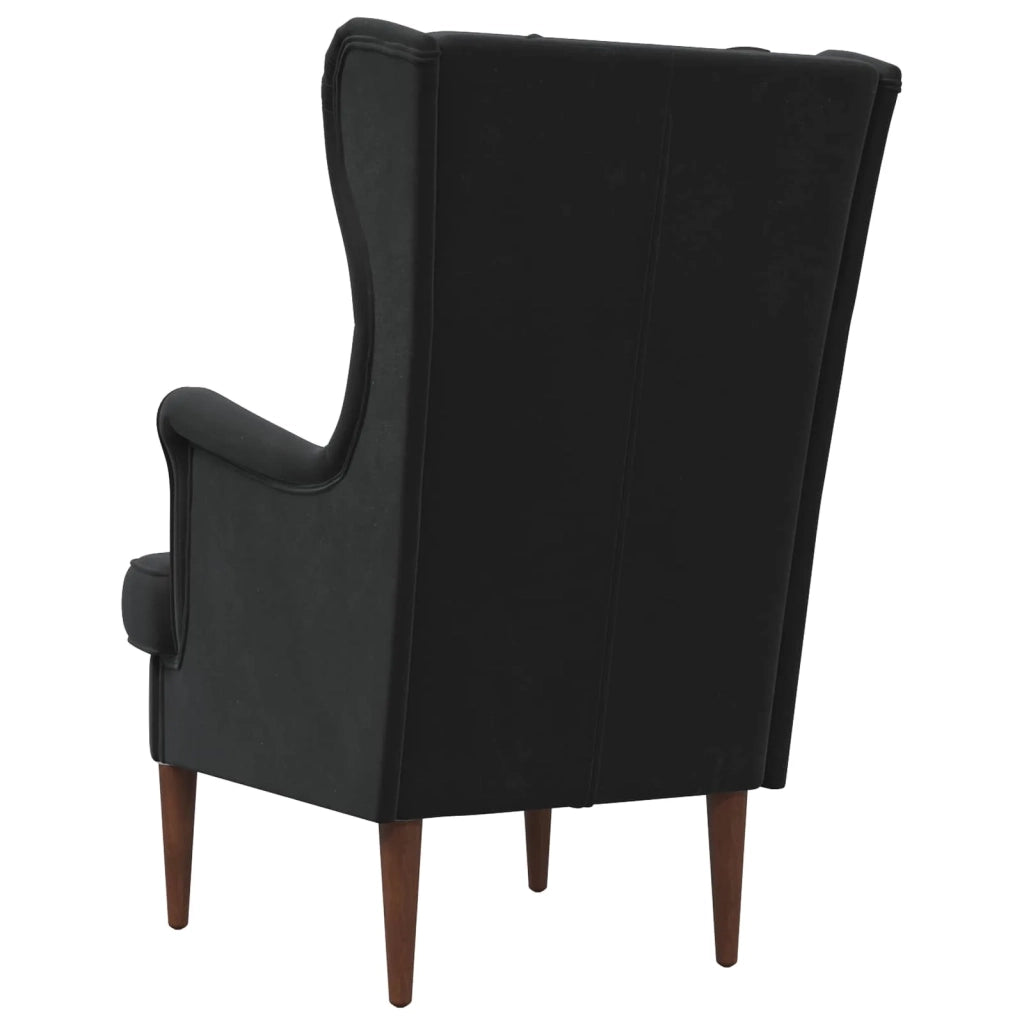 Poltrona | Sedia Relax Nero Velluto