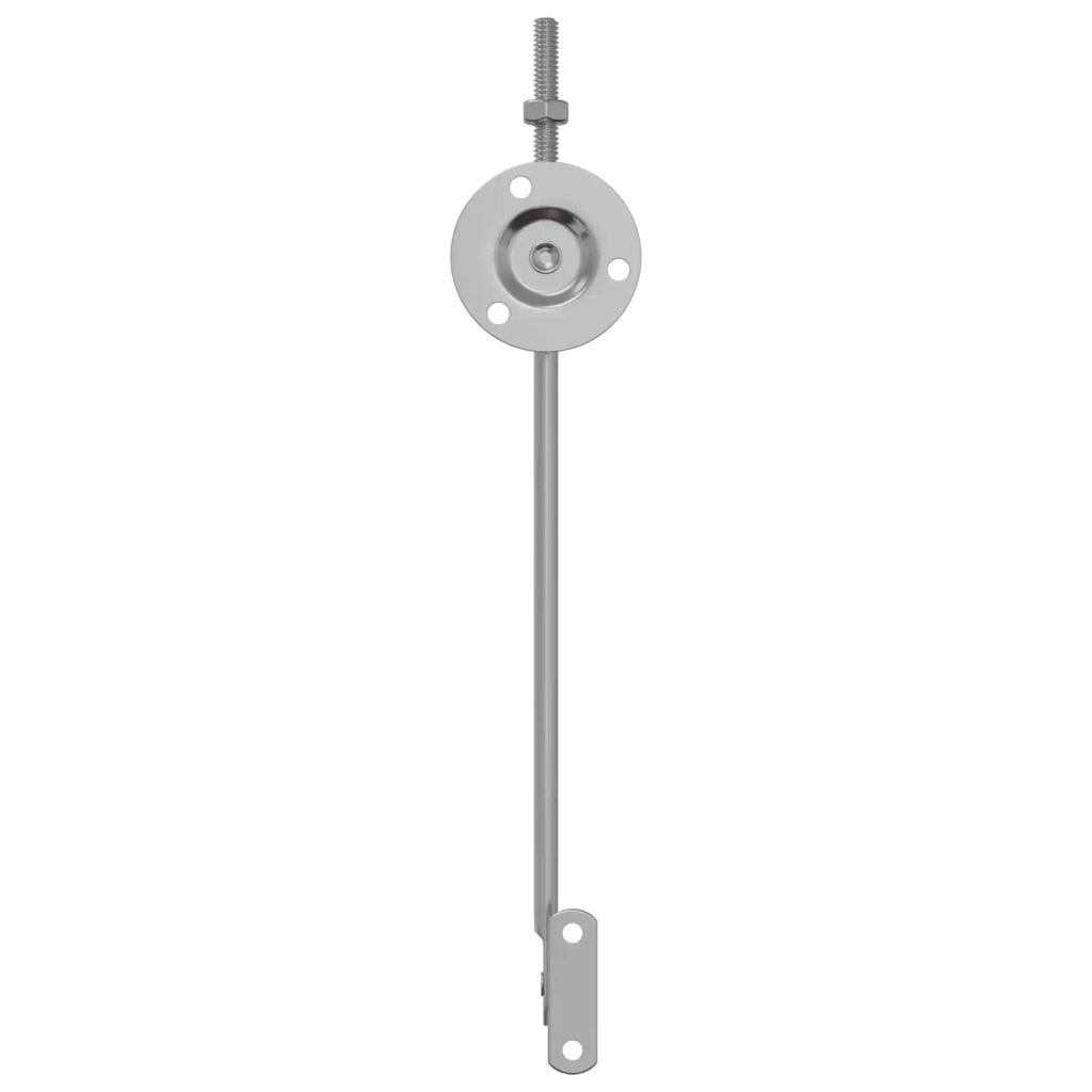 Cerniera a supporto per coperchio 2 pcs Argento Ferro 864844