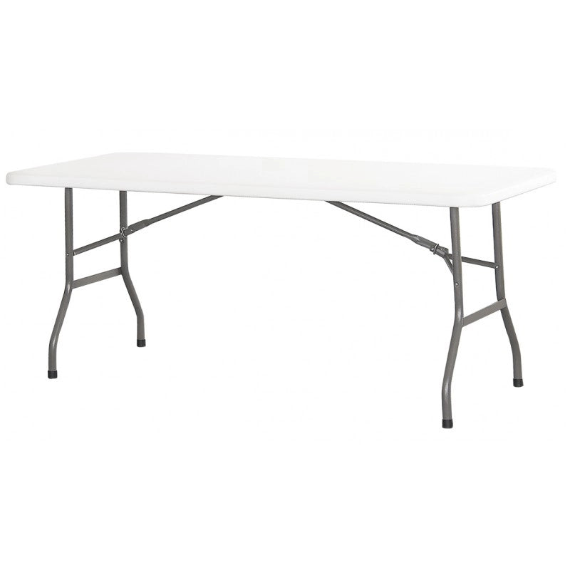 TAVOLO CATERING con gambe pieghevoli 180x74 cm