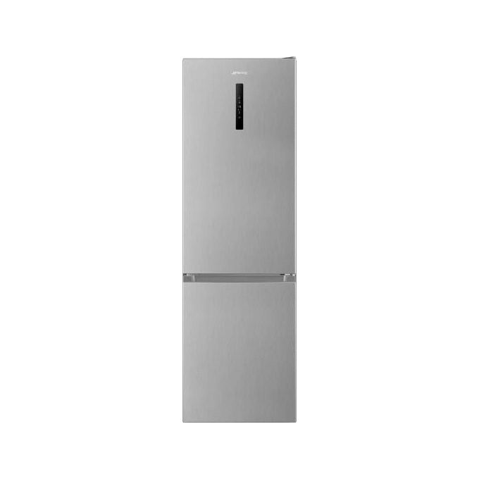 Smeg RC20XDNE - Frigorifero Combinato 331 L, Total No Frost + MultiFlow + KIT_chenFit con Display, (200 × 60 × 65 cm), Inox
