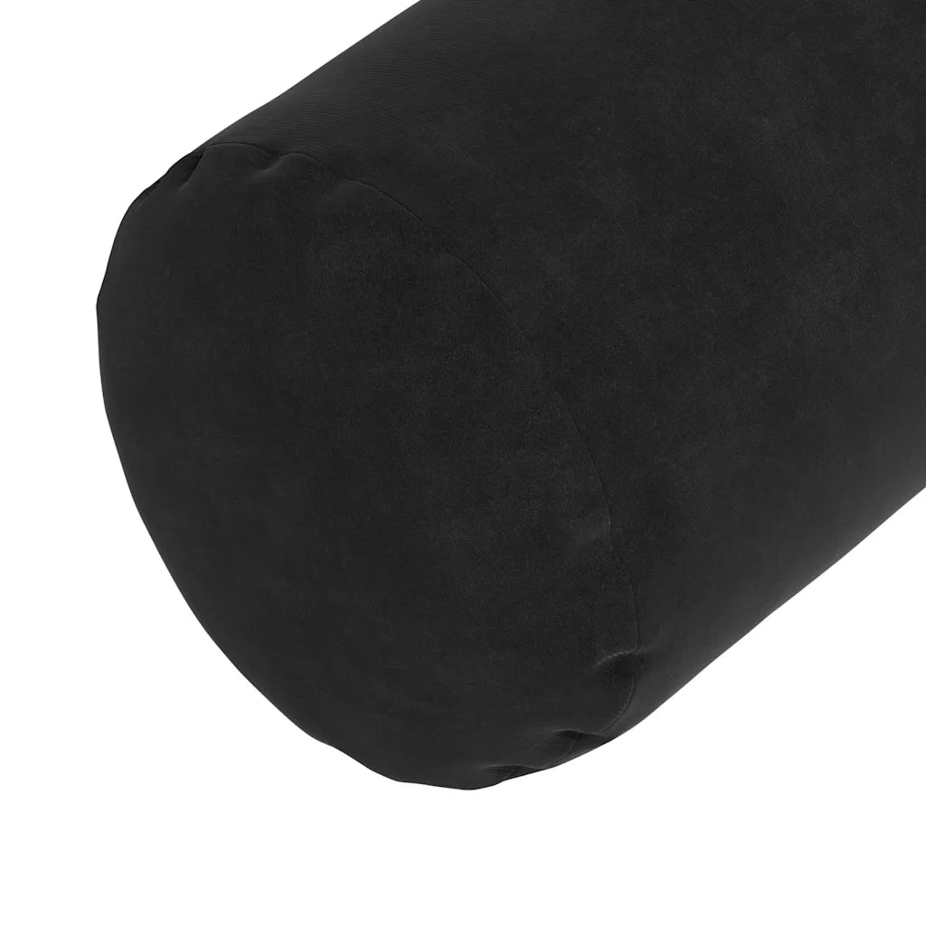 Cuscini a rullo 2 pcs Nero Ø 15 x 40 cm Tessuto in Cords 42014291