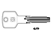 CHIAVI PUNZONATE PER CILINDRI CISA 6+7 SPINE CS62- - CS62 - 10 pezzi SILCA