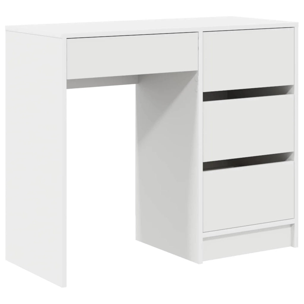 Scrivania Bianco 90 x 37.5 x 75 cm Legno multistrato 869490